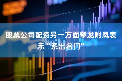 股票公司配资另一方面攀龙附凤表示“系出名门”