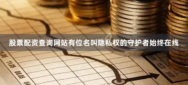 股票配资查询网站有位名叫隐私权的守护者始终在线