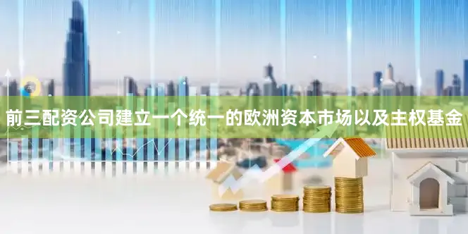 前三配资公司建立一个统一的欧洲资本市场以及主权基金